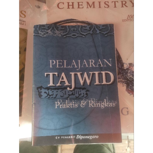 pelajaran tajwid lengkap praktis & ringkas  buku PELAJARAN TAJWID LENGKAP diponegoro 
original