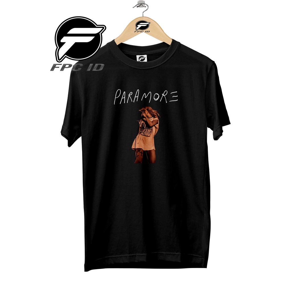 Kaos Musik Paramore Cotton Combed 30s Baju Distro Pria Atasan Wanita Jumbo Pilihan Favorit Fpc Id