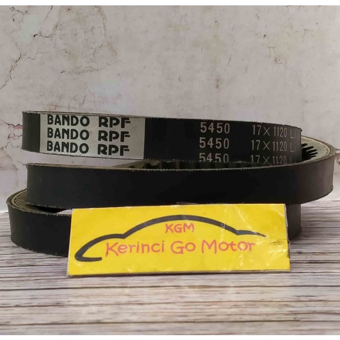 BANDO VAN BELT RPF-5455 V BELT TALI KIPAS RPF5455 FAN BELT BERGIGI
