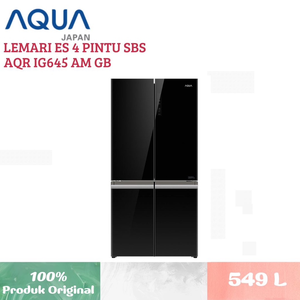 LEMARI ES 4 PINTU AQUA SBS AQR IG645 AM GB