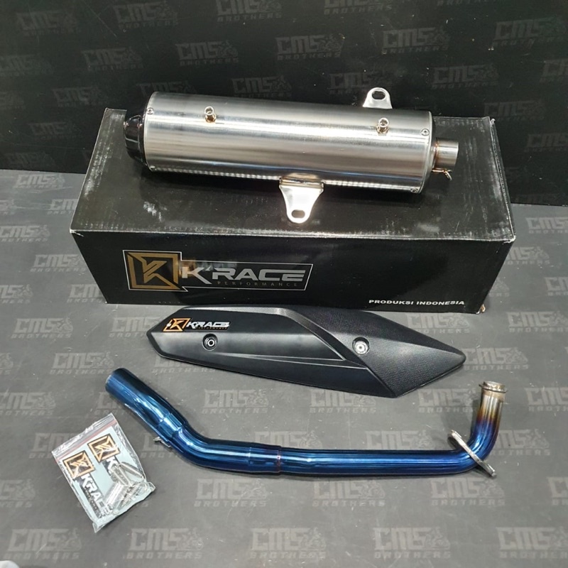 Knalpot KRace K Race Yamaha New Nmax 2020 Blue Original