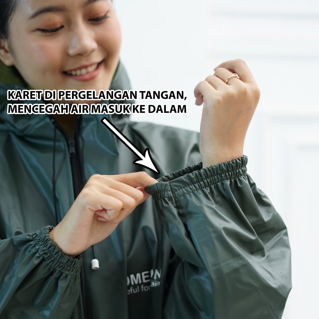 Jas Hujan Raincoat Pria &amp; Wanita Dewasa Tebal Keren / Mantel Hujan Dewasa Pria Wanita Baju Celana Setelan Jas Hujan Premium / Mantol Hujan Dewasa Tebal pria wanita