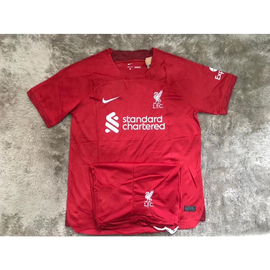 Jersey bola liverpool home 2022 - 2023 grade ori