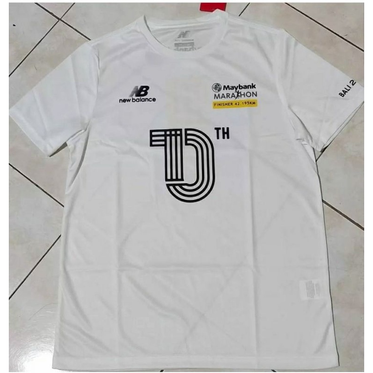 Baju lari Finisher tee 42km  maybank bali marathon 2022