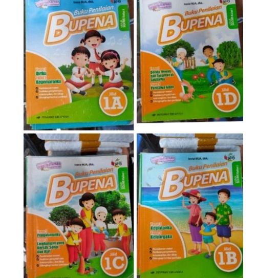 "BSK.18Oc22l" ORIGINAL BEKAS BUPENA KELAS 1dan 5 SD 1A 1B 1C 1D 5A 5B 5C 5D KURIKULUM 2013 : ERLANGG