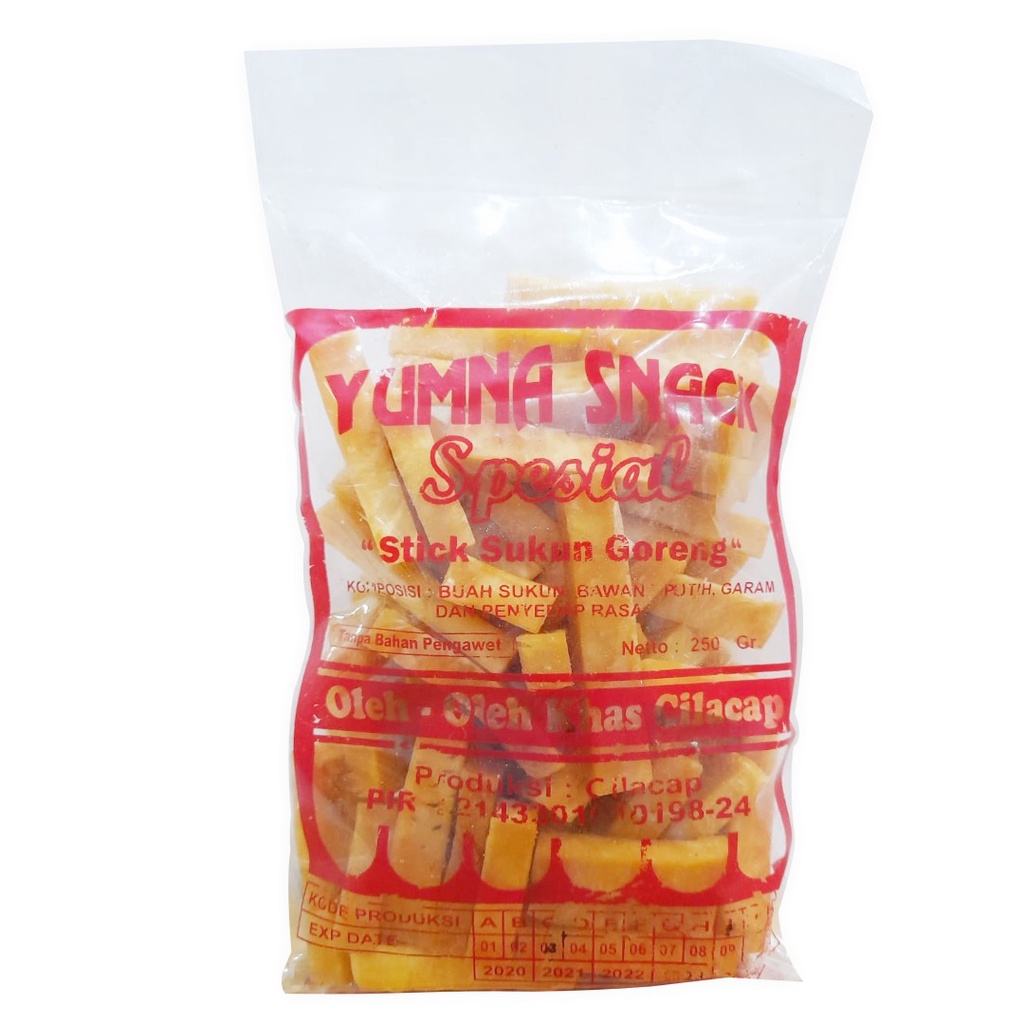 

Stick Sukun Goreng Yumna Snack Spesial 250 gr