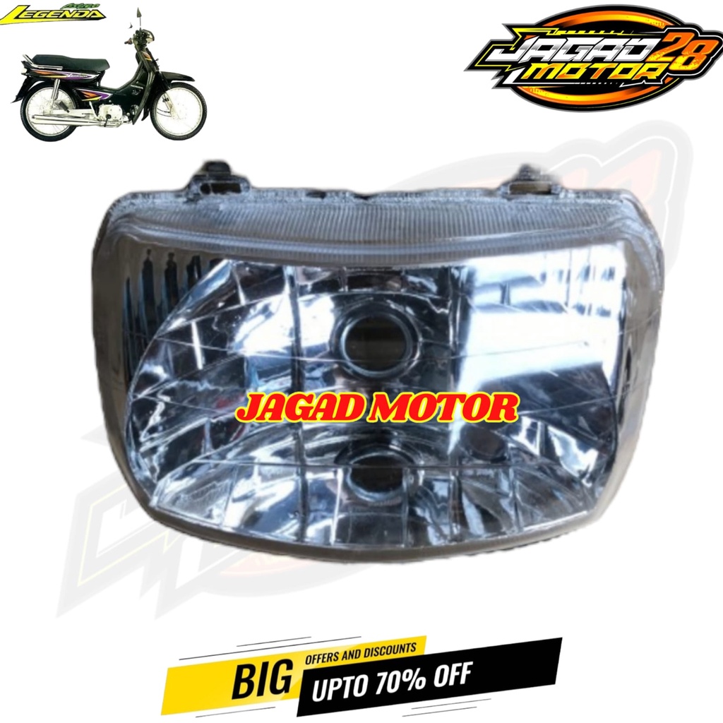 Reflektor Lampu Depan Honda Astrea Legenda 2 / Reflektor Lampu Depan Legenda 2 / Lampu Depan Astrea Legenda 2 / Headlamp Lampu Depan Astrea Legenda 2