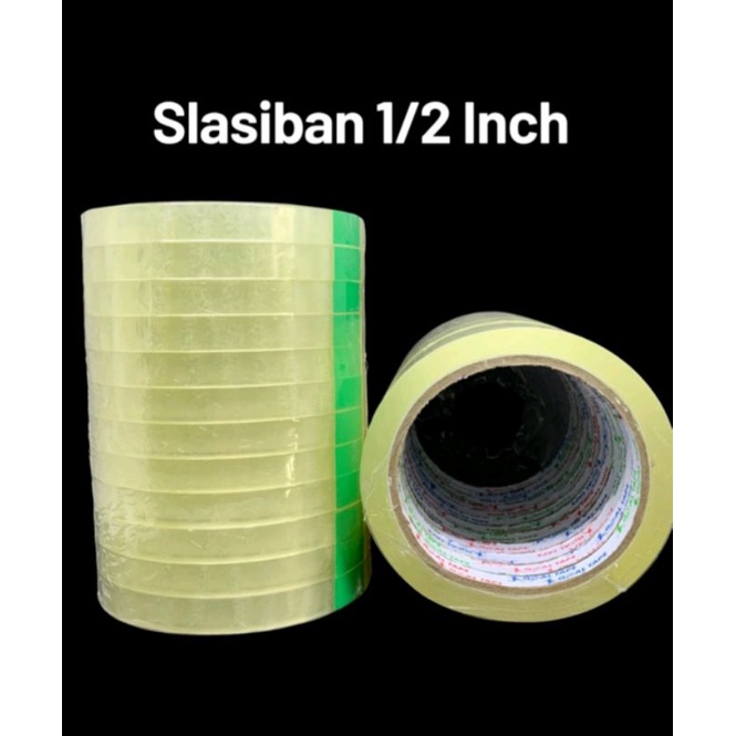 

Selasiban/isolasi 1/2 inch Daimaru/Goldie 12mm 72yard harga satuaan