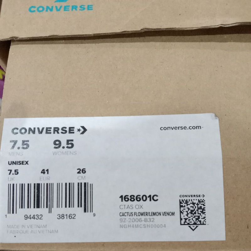 sepatu Converse CTAS OX 168601C