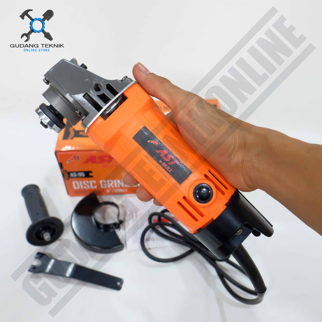 Mesin Gerinda Grenda Tangan Listrik 4&quot; 570 Watt AS95 AST / Electric Angle Disc Grinder 4Inch 570W AS 95 AST