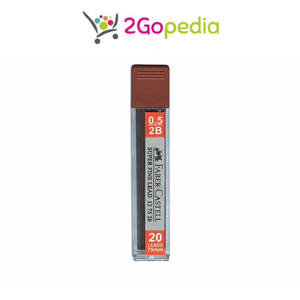 

Refill Isi Pensil/ Lead 0.5 Mm 2b Faber Castell Grosir Murah Atk