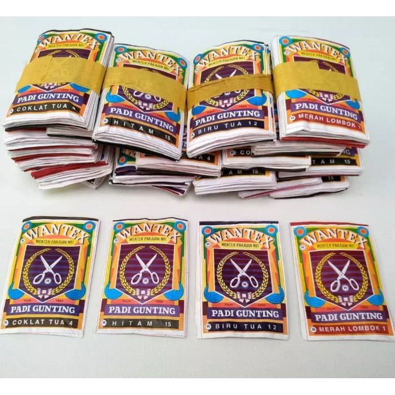 ⭐⭐⭐⭐⭐PEWARNA PAKAIAN/WANTEX/TIDAK LUNTUR/GARANSI 1 BULAN/READY STOK