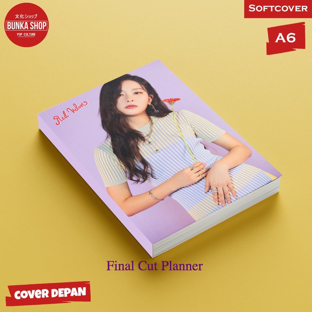 

Pocket Note Kpop Red Velvet Seulgi Purple Softcover A6 Buku tulis Catatan Notes Agenda planner Jurnal .