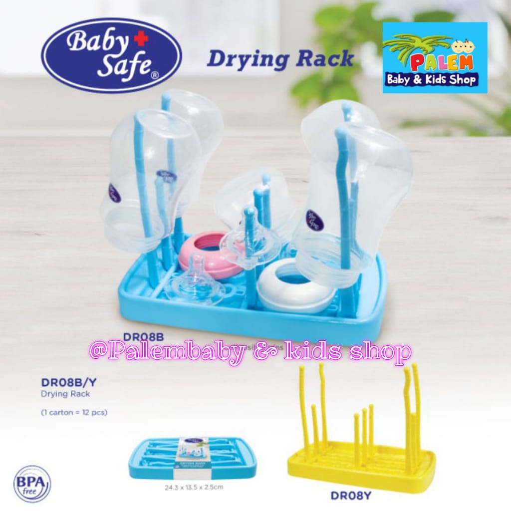 Baby Safe Bottle Drying Rack/ Rak Botol Susu DR08Y