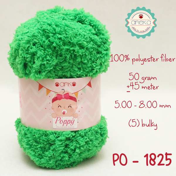 Benang Rajut Handuk Poppy / Towel Yarn - 1825