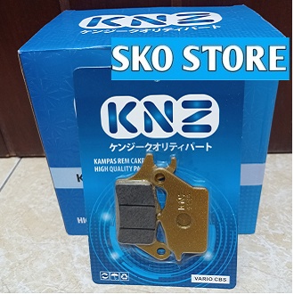 Kampas Rem Depan 1 Biji (KNZ) Vario CBS / Beat / Scoopy / Vario   KNZ