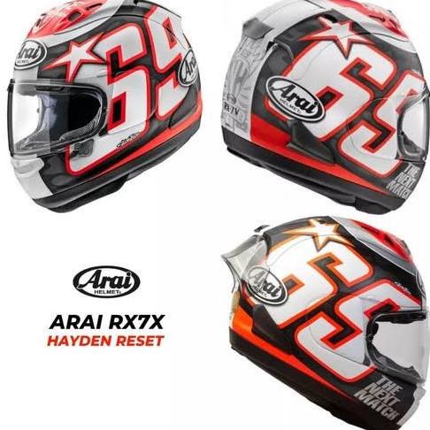 Jual Arai Rx7X Hayden Reset | Shopee Indonesia