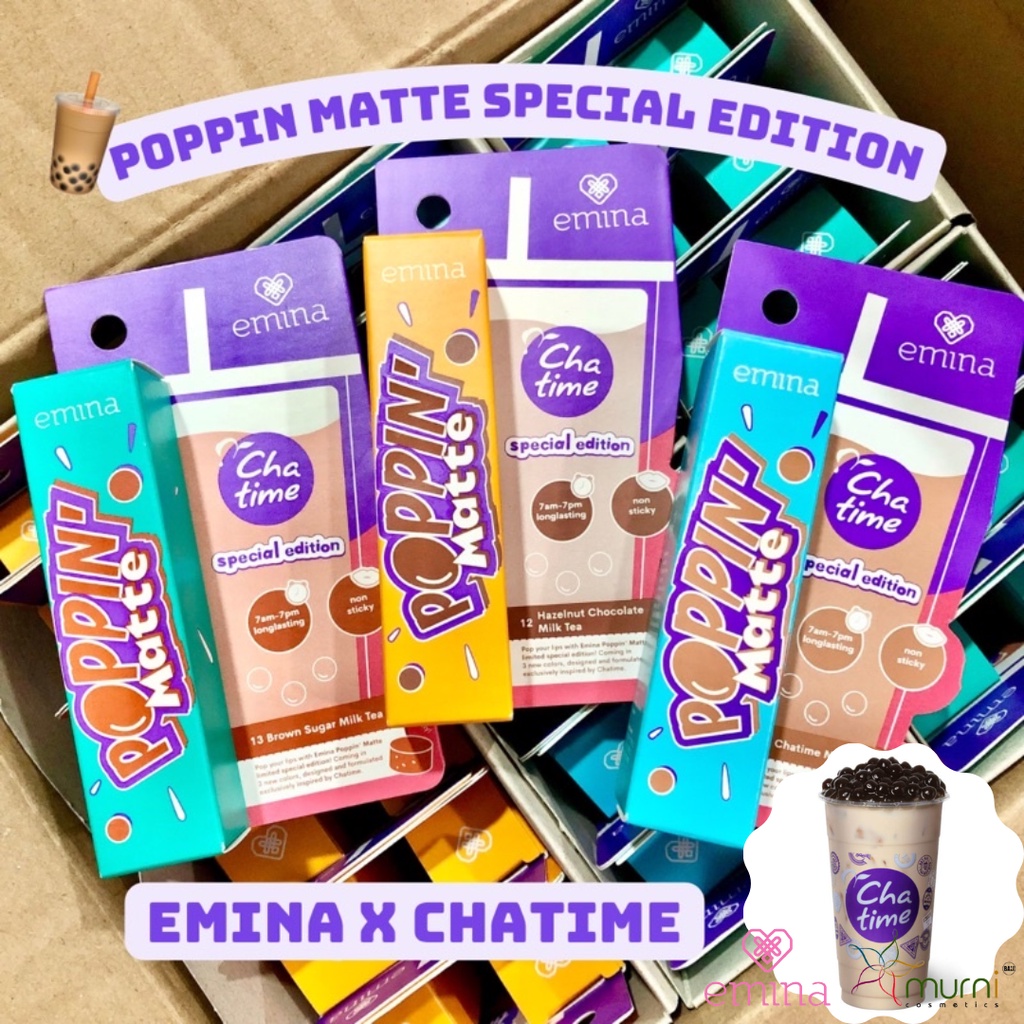 EMINA POPPIN MATTE X CHATIME 4.5G