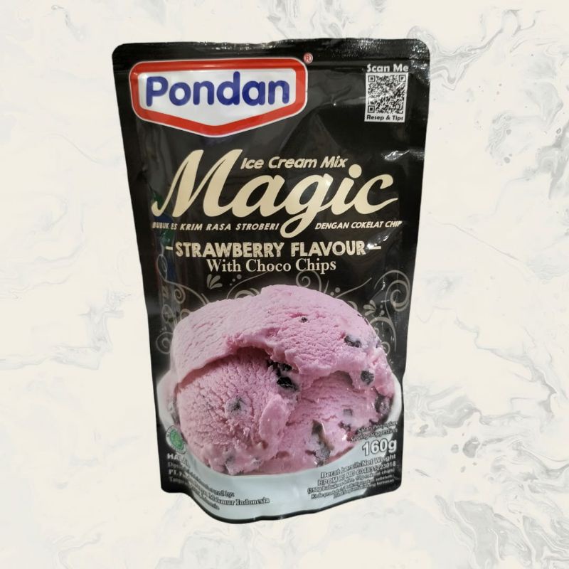 

Pondan Magic ice Cream 160gr