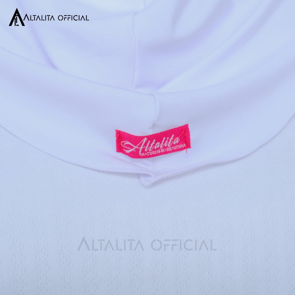 Altalita - Hijab Serut Jokowi Instan Menutup Dada pet Antem Polos Bahan Jersey Premium Cocok untuk Sekolah Olahraga Volly Futsal Senam dan Sehari-hari