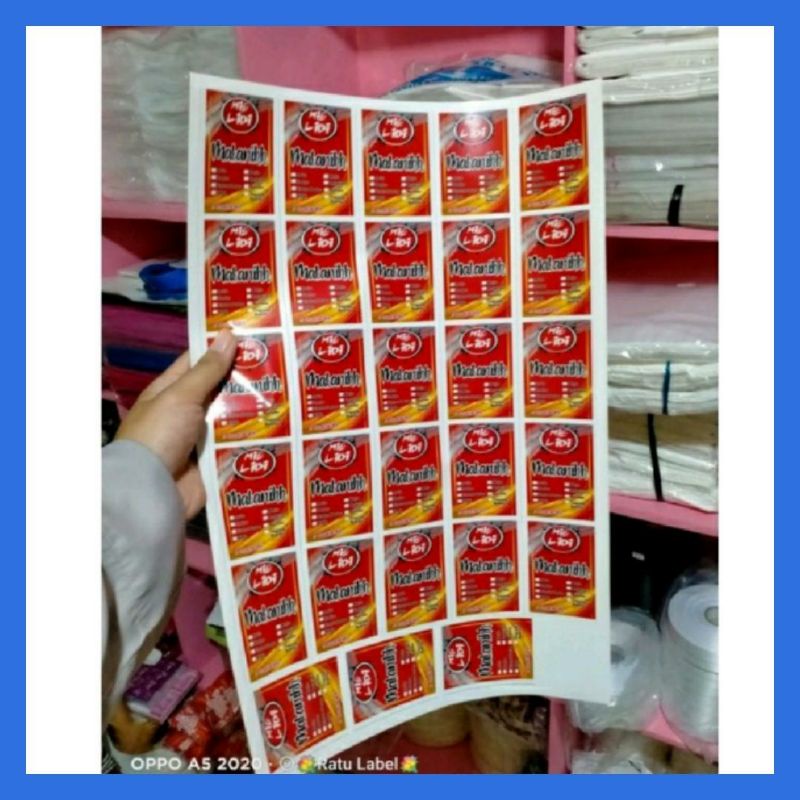 

Cetak Print Kertas Label Stiker Sticker Nama Waterproof Mirror A3 lebel olshop Harga Pengiriman thank you logo