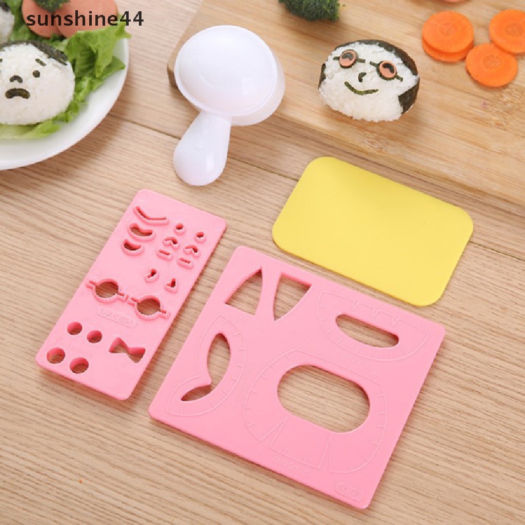 Sunshine Cetakan Nasi / sushi / Bento DIY Bentuk Kartun Bayi Untuk Anak