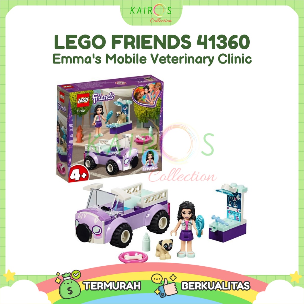 LEGO Friends Emma's Mobile Veterinary Clinic - 41360