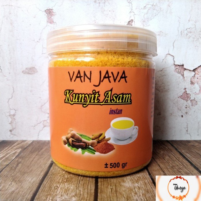 

Kunyit Asam / Asem Bubuk Instan VAN JAVA 500 Gram