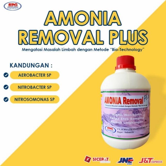 Amonia Removal 1 Lt - Cairan Bakteri Pengurai Limbah Fosfat dan Nitrat