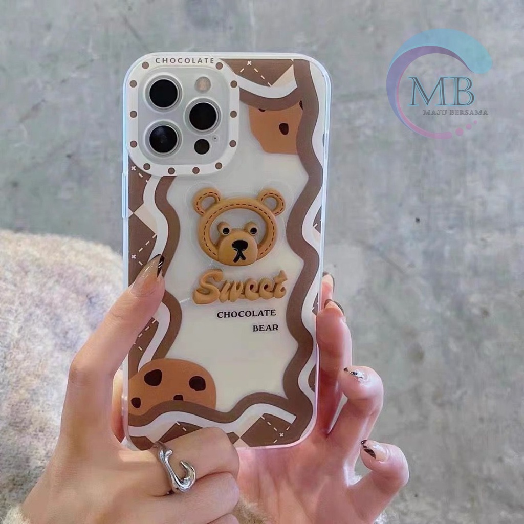 SS112 SOFTCASE SWEET BEAR 3D XIOMI REDMI 5A 6A 8 8A PRO 9 PRIME 9A 9I 9C 9T 10 10A 10C 12C 11A MB3850