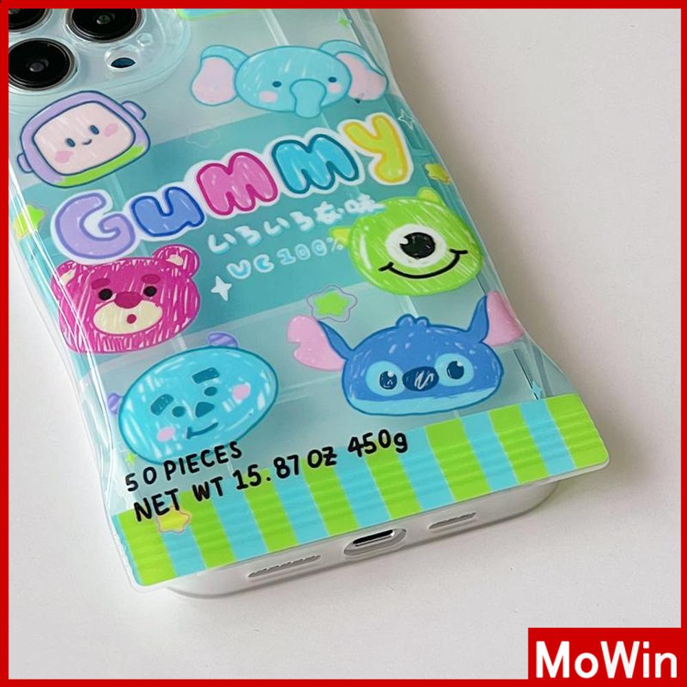 For iPhone 14 Pro Max iPhone Case Snack Bag TPU Soft Case Clear Case Airbag Shockproof Camera Cover Cartoon Cute Compatible For iPhone 13 Pro Max 12 Pro Max 11 7plus XR