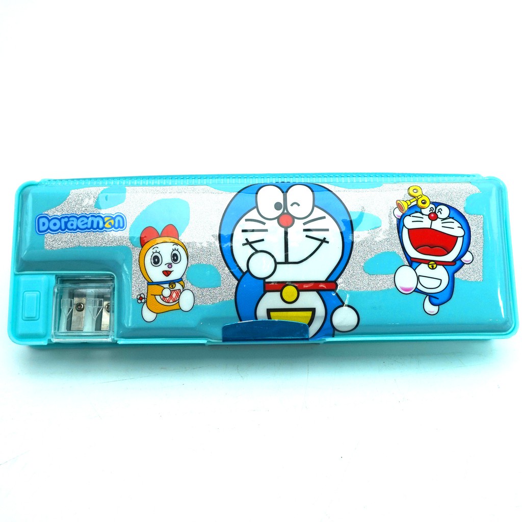 Kotak Pensil (Pencil Case) Unik Doraemon, Unicorn, Frozen Lengkap Canggih