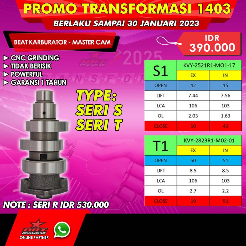 NOKEN AS BRT BEAT KARBURATOR ORIGINAL BRT