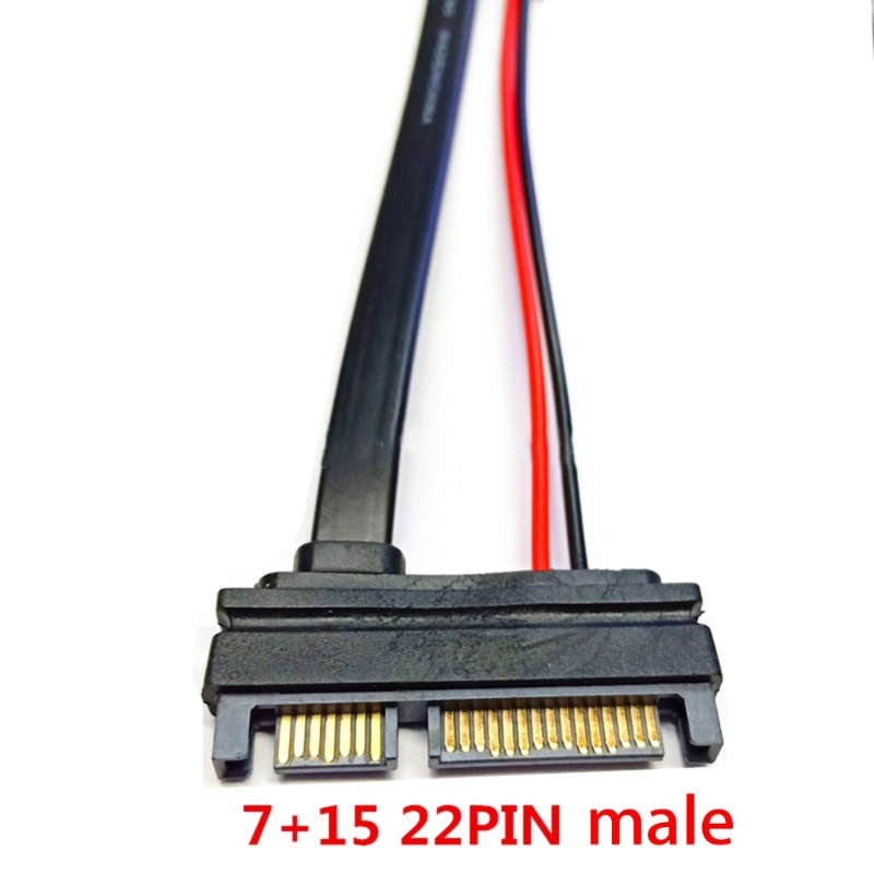 Jalur Kabel Data Hardisk btsg 13pin Male to 22pin Female/22pin Male to 13pin Female