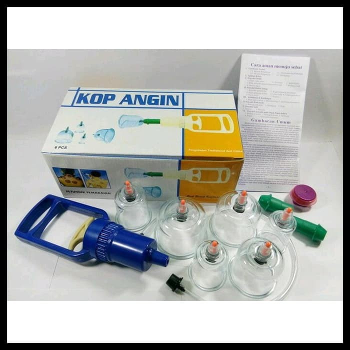 Alat Bekam Pijat Alat Kerik Terapi Bekam Kop Angin 12 Cup