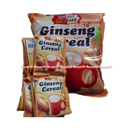 Indocafe Instan Ginseng Cereal 30sachet Sereal Gingseng Minuman Makanan Kopi Instan Indo Cafe Cocok Untuk Sarapan Indokafe