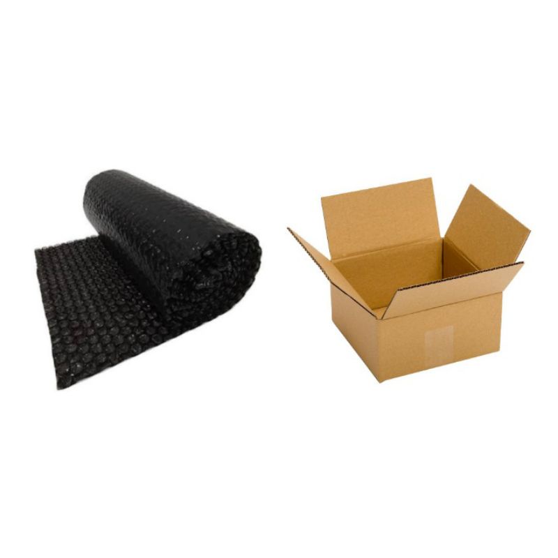 

Bubble Wrap & Kardus Packing