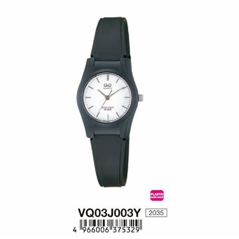 SALE Jam Tangan Wanita Sporty Casual Rubber Analog Original Q&amp;Q QNQ QQ VQ03 VQ03J Series