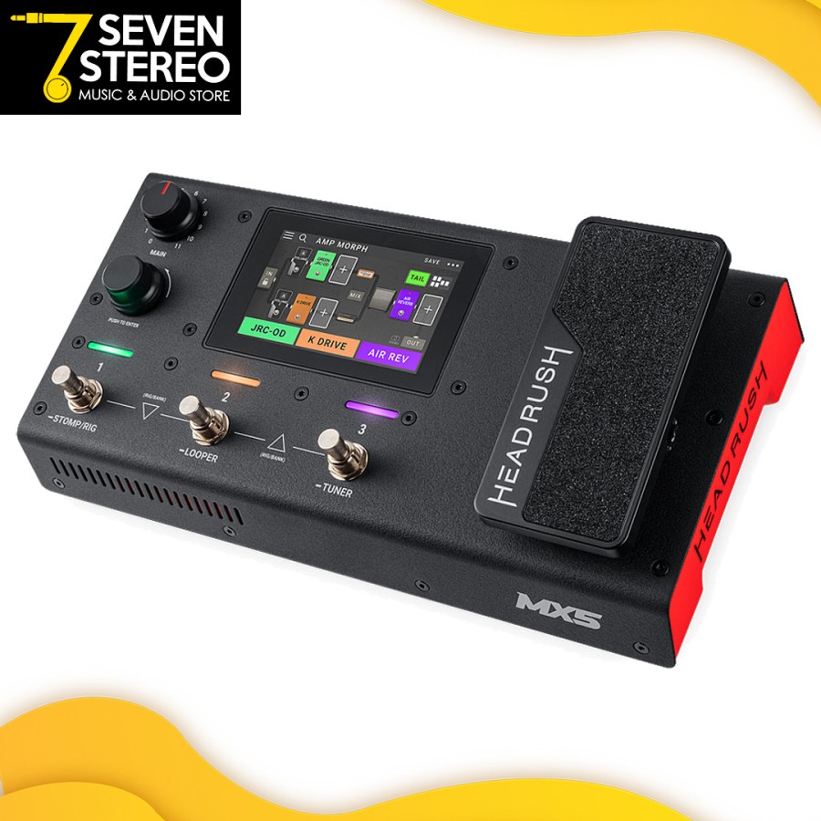 HEADRUSH MX5 Guitar FX and Amp Modeling Processor