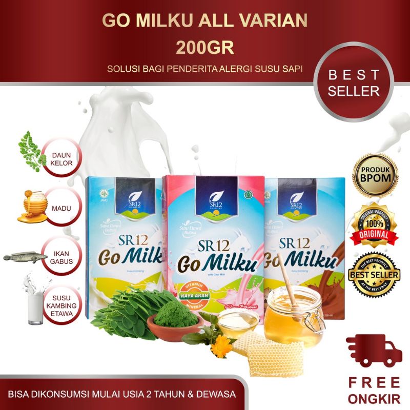 

SUSU KAMBING ETAWA SR12/ GO MILKU SR12 200GR