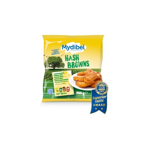 MYDIBEL TRIANGLE HASH BROWN 750GR