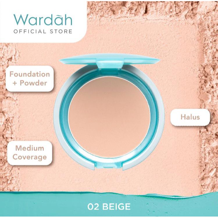 Wardah Everyday Luminous Two Way Cake 12 g - Bedak Dengan Hasil Matte Yang Halus Ringan Digunakan - COD Girlsneed77