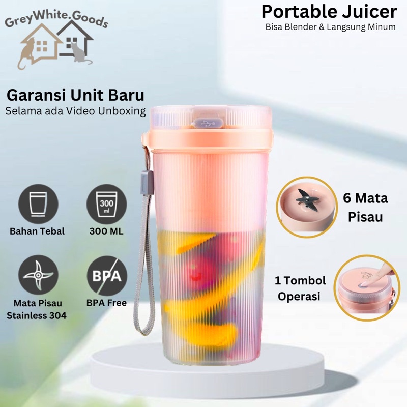 GW Portable Juicer Cup Blender Botol Portabel