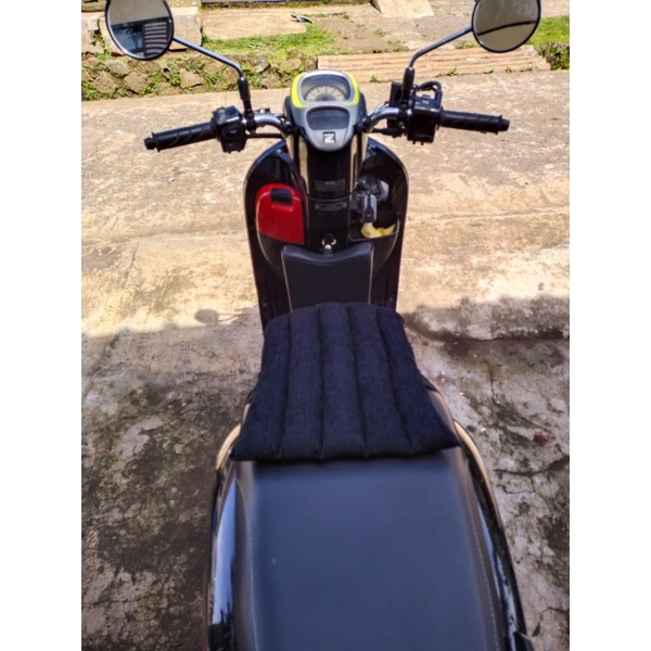 bantal jok motor isi silikon