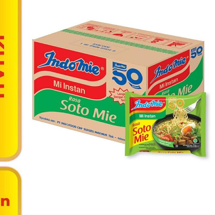 

04J♜ INDOMIE AYAM BAWANG , SOTO MIE DAN MIE GORENG 40's Kirim Langsung