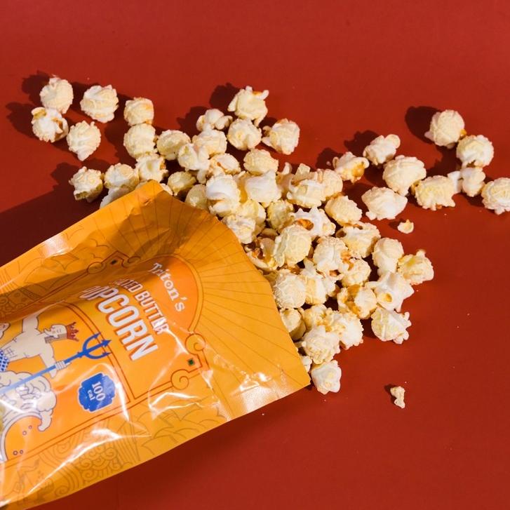

DISKON BRANDS FESTIVAL Triton's Gourmet Salted Butter Popcorn - Popcorn manis - popcorn asin - cemilan enak - snack enak - snack popcorn - jajan popcorn - popcorn indo - popcorn murah - snack cemilan indo - snack popcorn - popcorn gendut - popcorn kriuk -