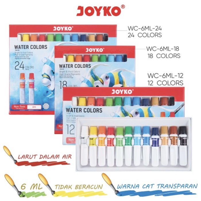 

Lucu Cat Air 12 Warna Titi Wac6Ml-12 Hot Sale