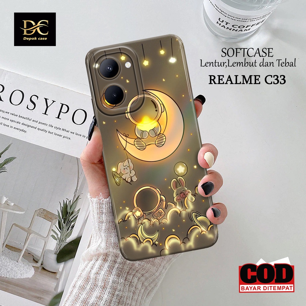 Case Realme C33 Terbaru - Fhasion Case ASTRONOT - Casing Hp Realme C33 Terbaru - Softcase Hp Realme 