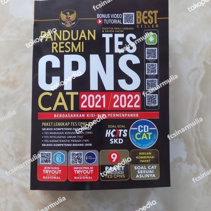 

✨COD✨ BUKU PANDUAN RESMI TES CPNS 2021/2022