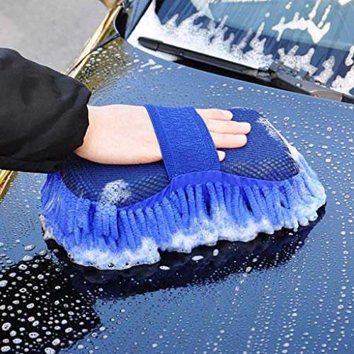 Sponge Busa Microfiber Cuci Mobil Motor Premium